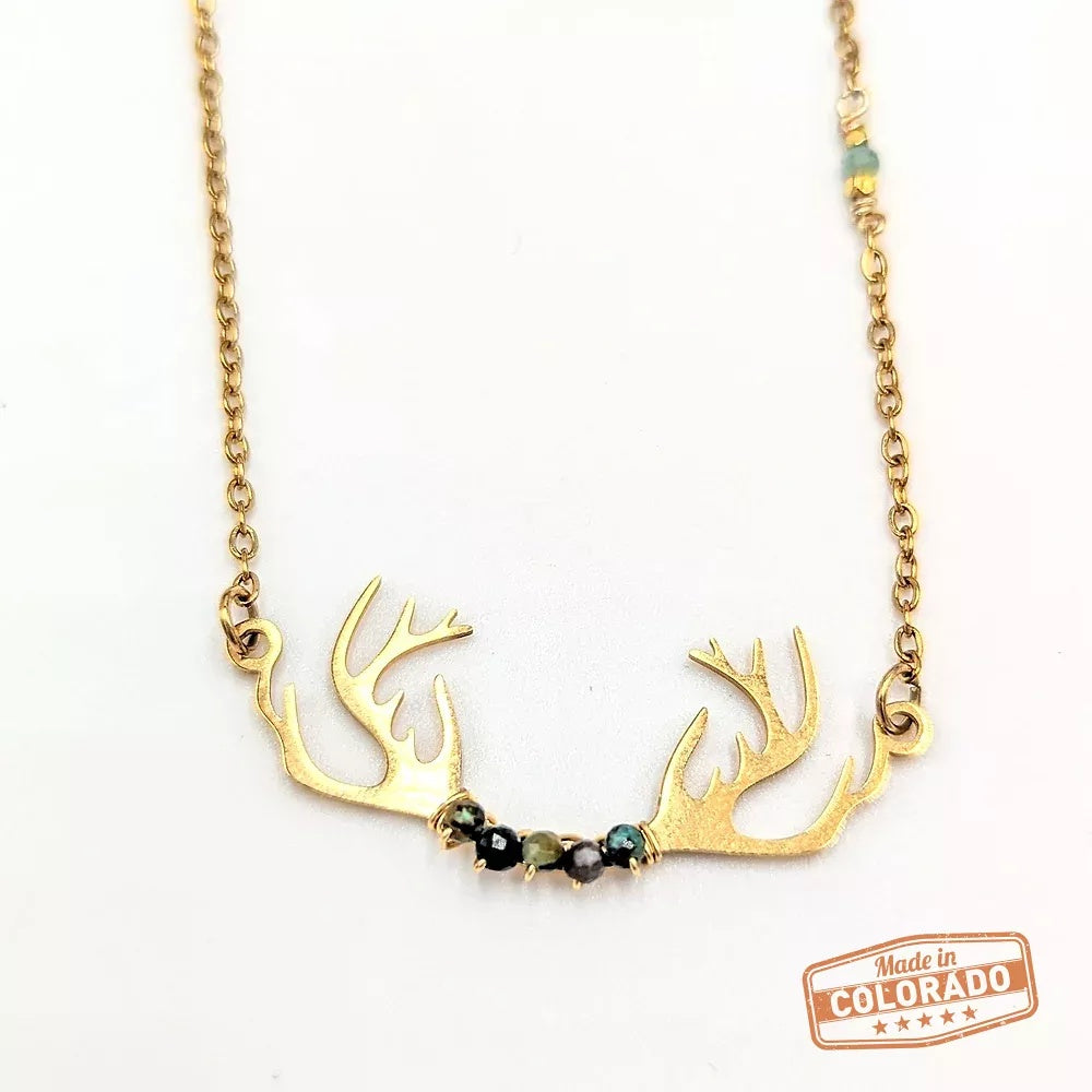 ANTLER NECKLACE