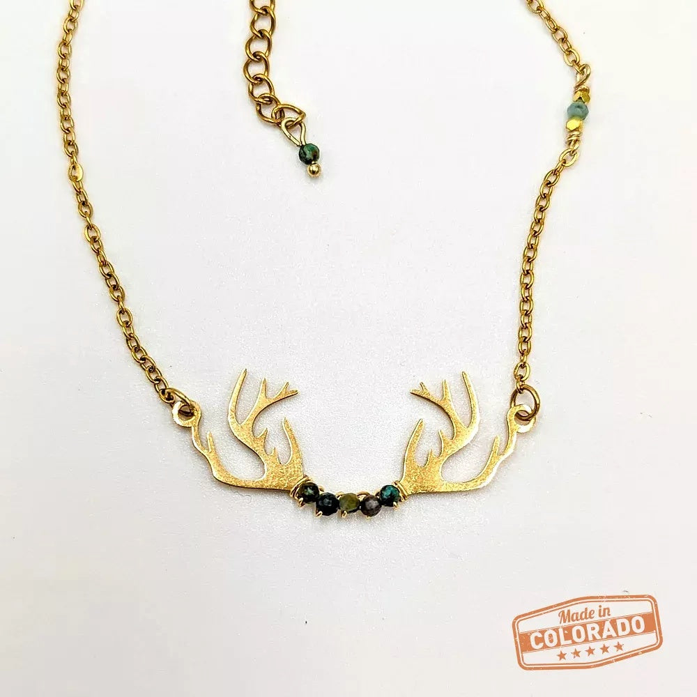 ANTLER NECKLACE