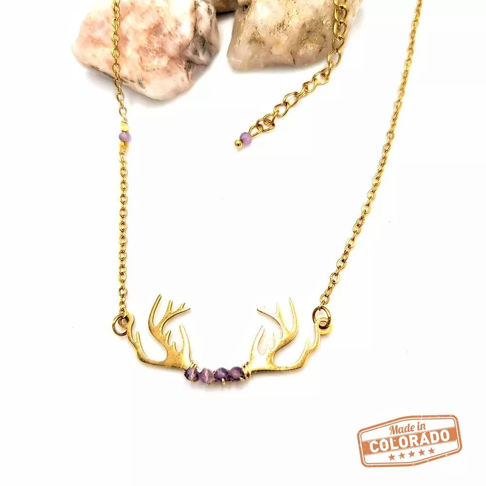 ANTLER NECKLACE