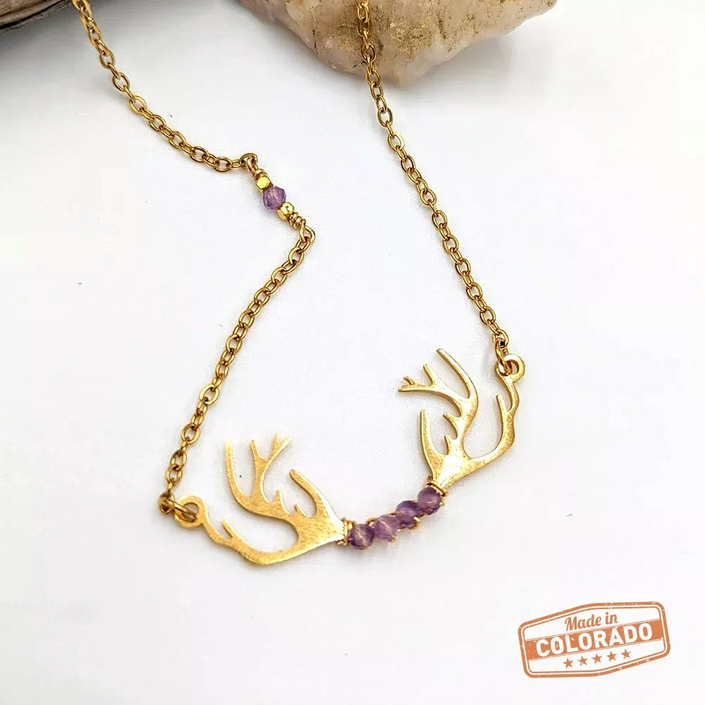 ANTLER NECKLACE