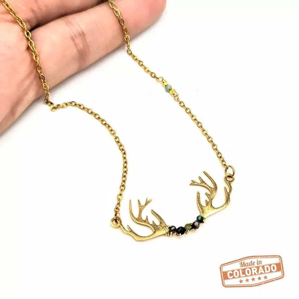ANTLER NECKLACE