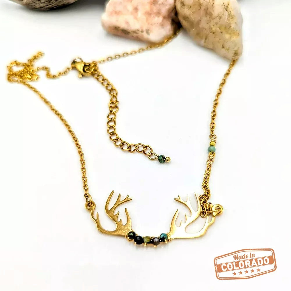 ANTLER NECKLACE