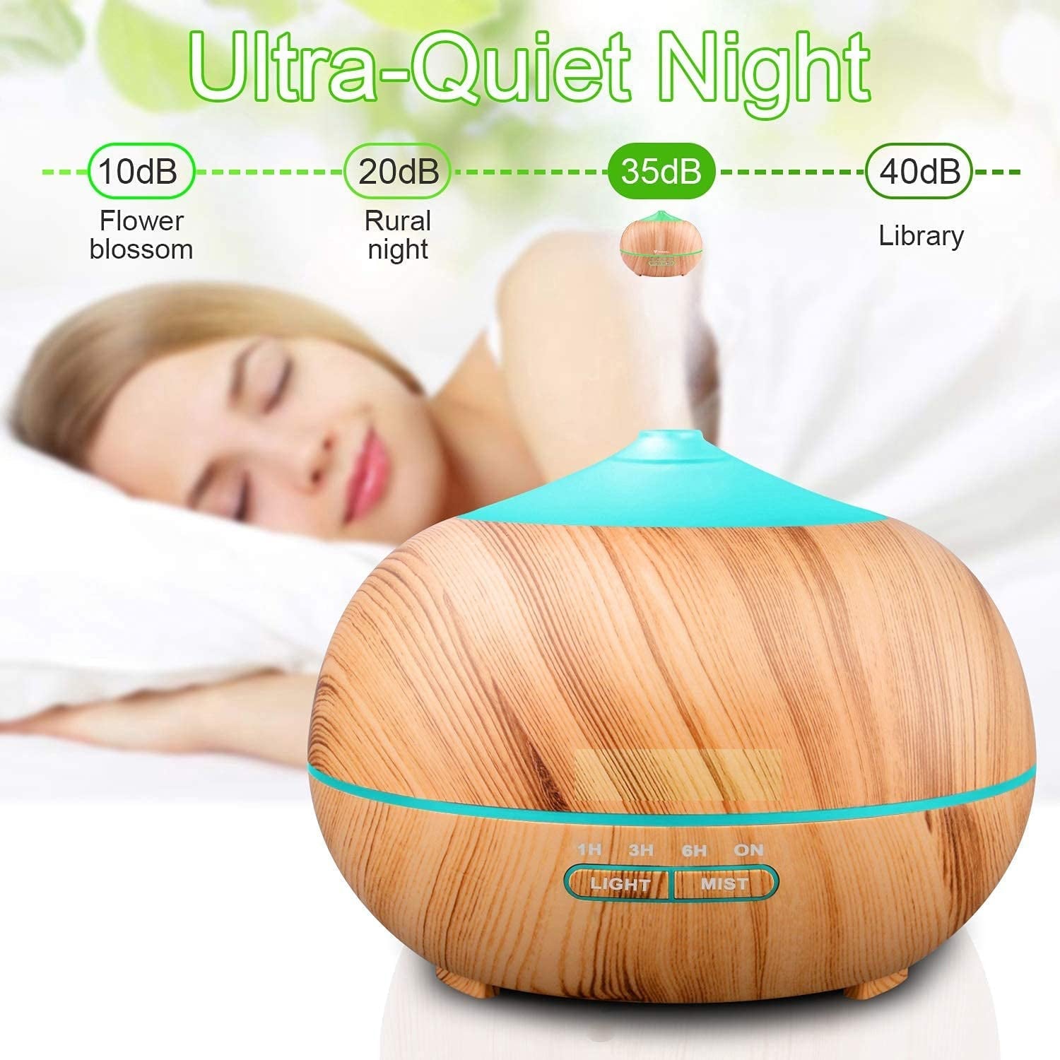 Color Changing Essential Oil Aromatherapy Diffuser
