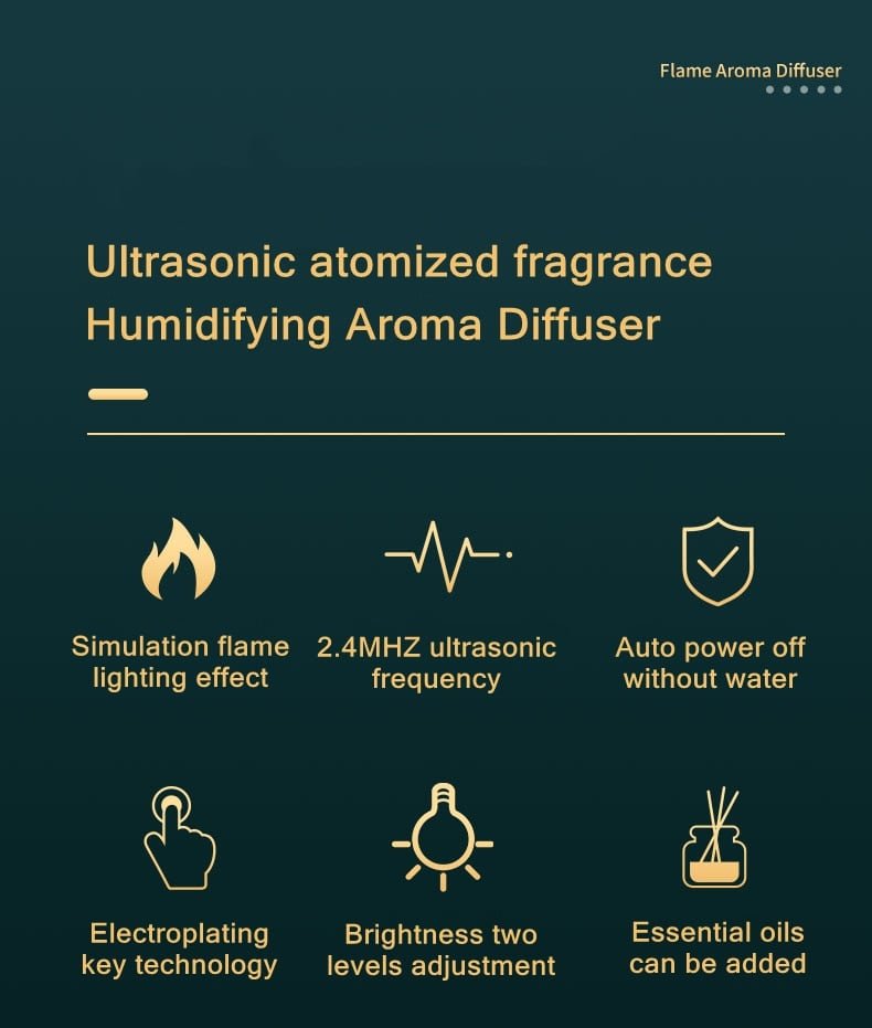Fire Essential Oil Aroma Diffuser
